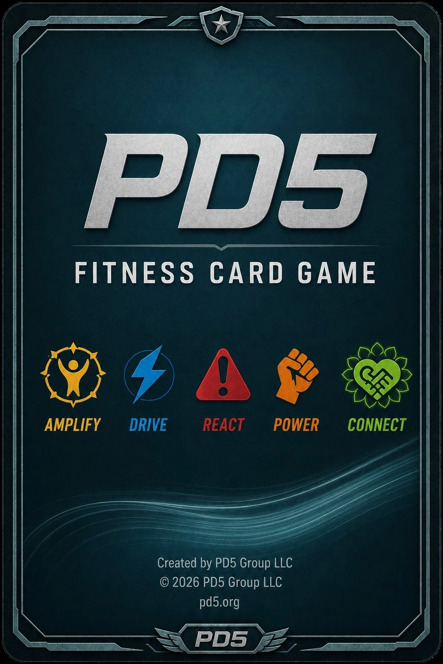 PD5 Fitness Card Game card