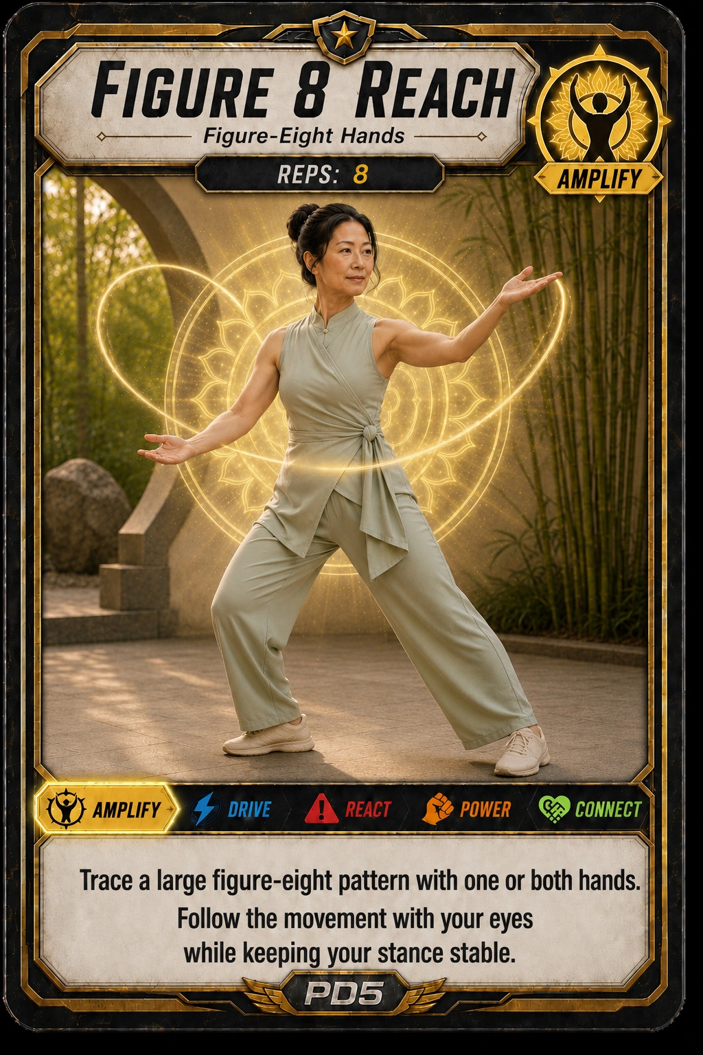 PD5 Figure 8 Reach movement card