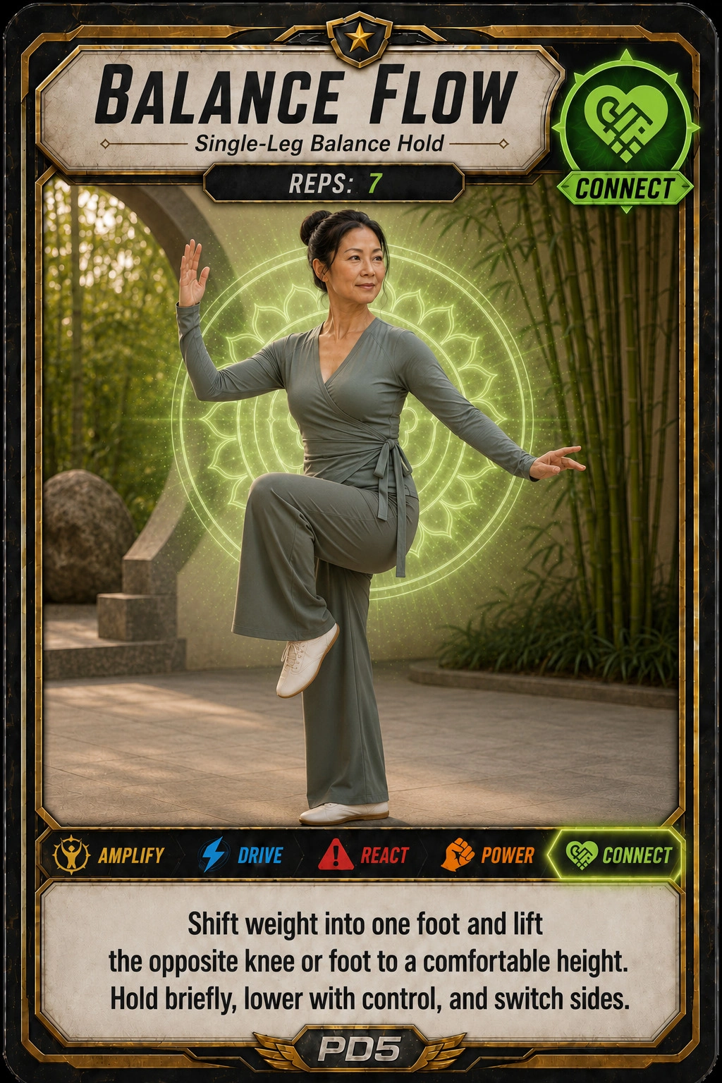 Balance Flow card
