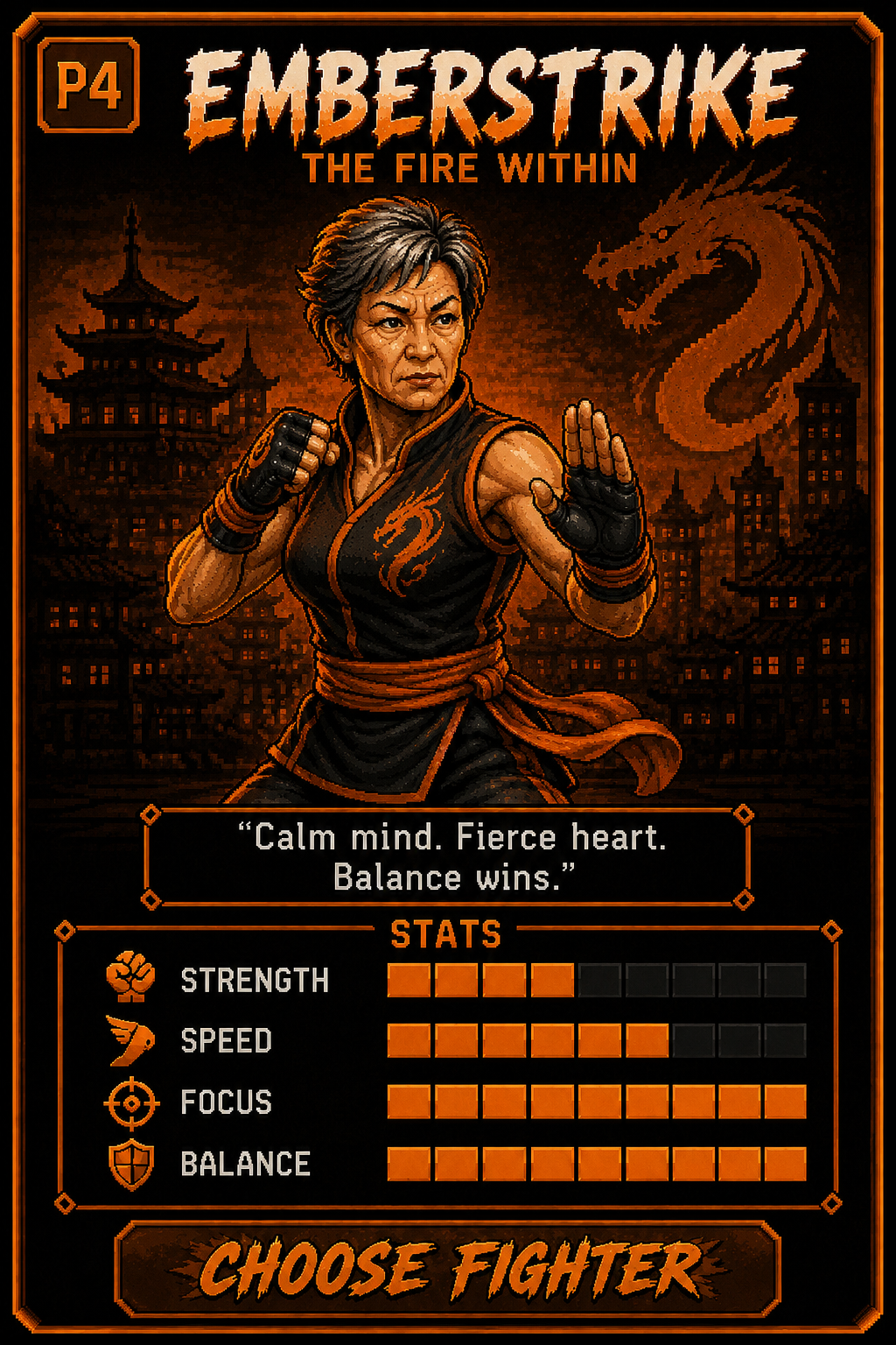 Emberstrike fighter card